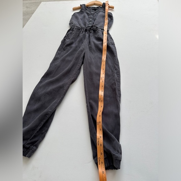 Silver Jeans -  Girls Black Sleeveless Jumpsuit - Size 6 - Picture 4 of 8